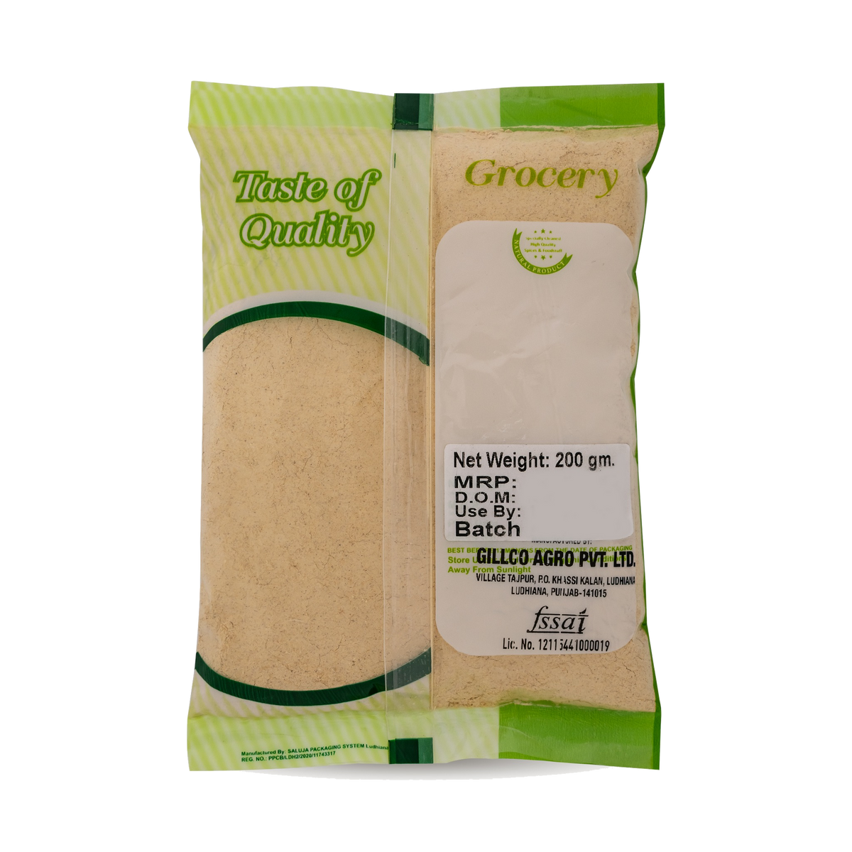 Gillco Grocery High Protein Mix Sattu – Natural & Nutritious Traditional Drink Mix, 200g Pack
